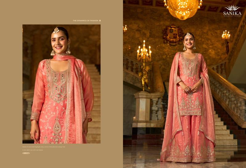 Sanika Ikatra catalog ready made salwar kameez wholesale in karachi