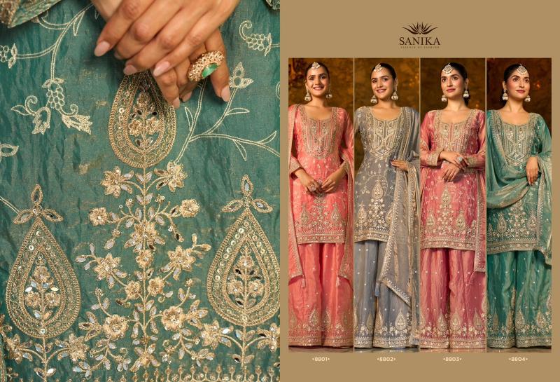 Sanika Ikatra catalog ready made salwar kameez wholesale in karachi