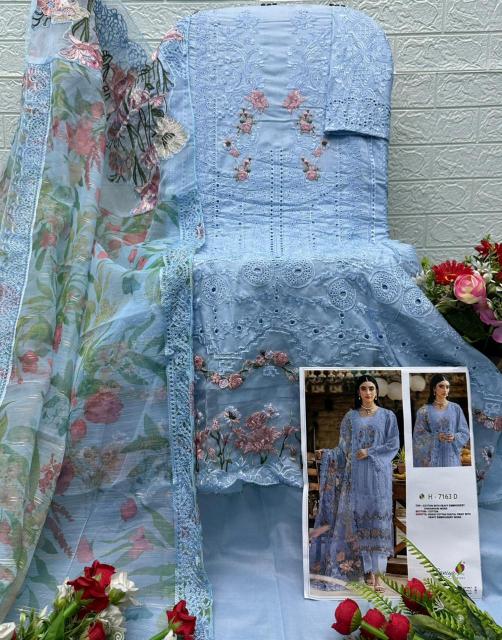 Saniya 7163 catalog pakistani suits wholesalers in chandni chowk