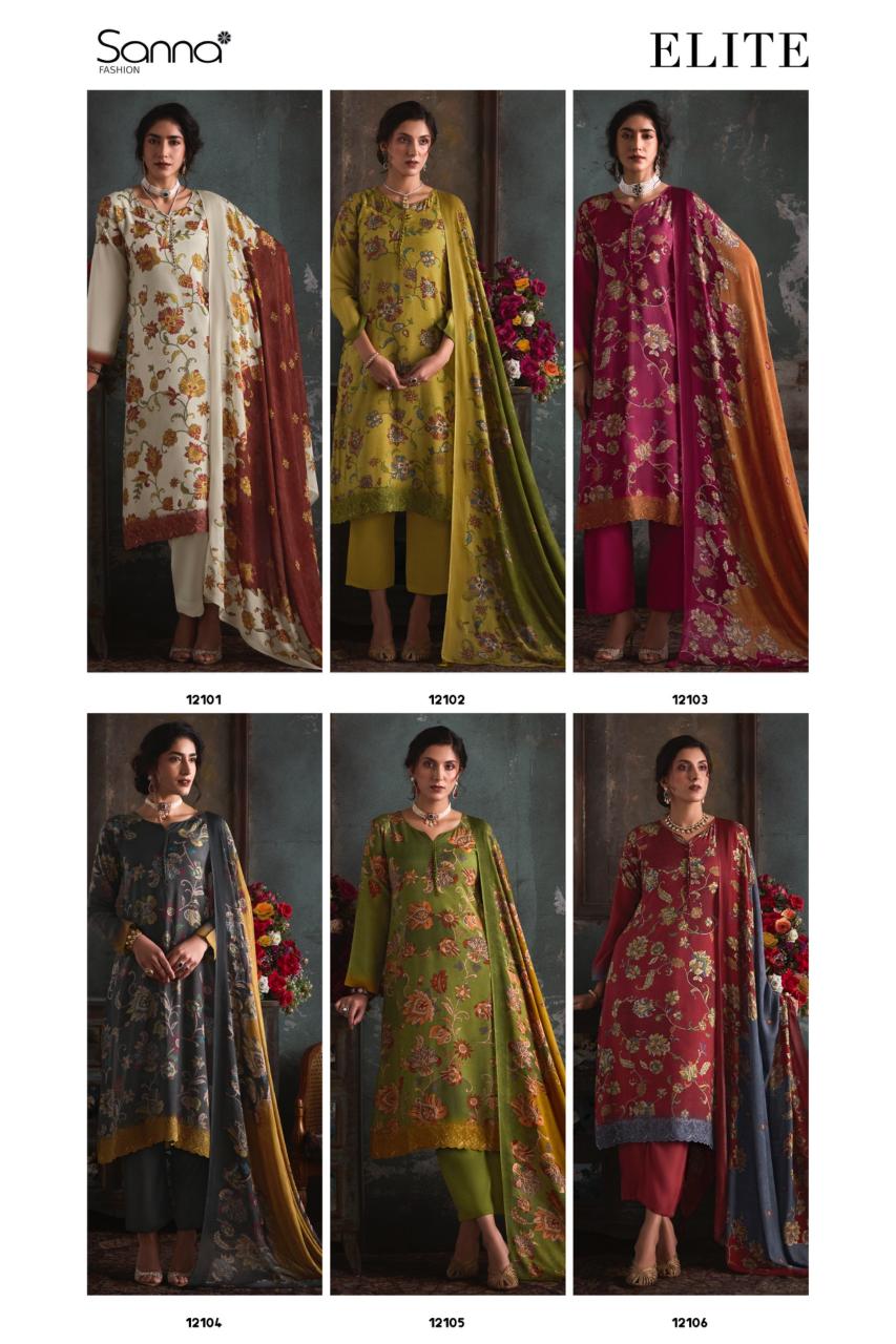 Sanna Elite catalog catalog wholesale salwar kameez catalogue with price