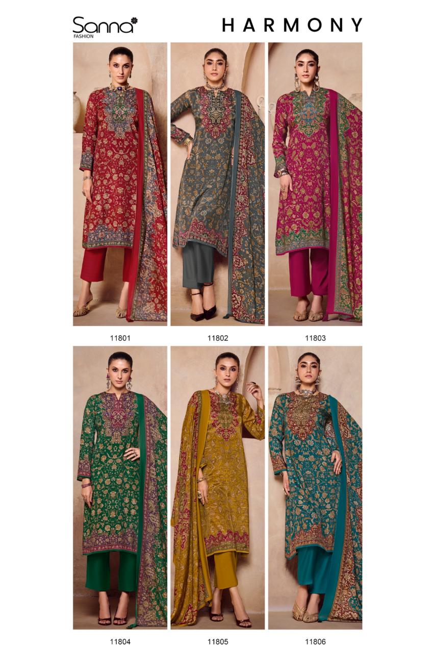 Sanna Harmony catalog salwar kameez online shopping