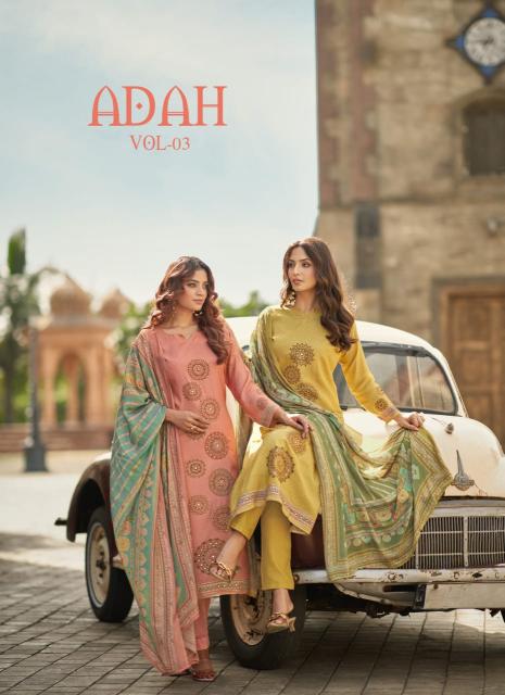 Sargam Adah Vol 3 catalog wholesale dress material valsad