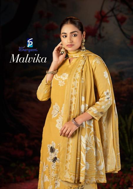 Sargam Malvika catalog wholesale dress material dealer in chennai parrys
