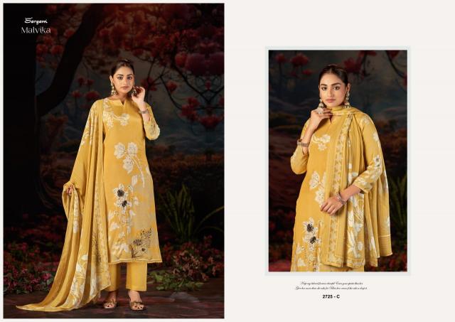 Sargam Malvika catalog wholesale dress material dealer in chennai parrys