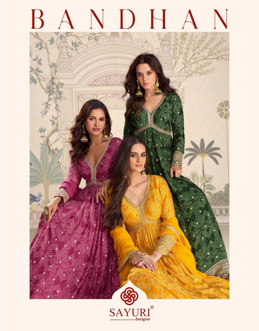 Sayuri Bandhan catalog wholesale designer salwar kameez in surat