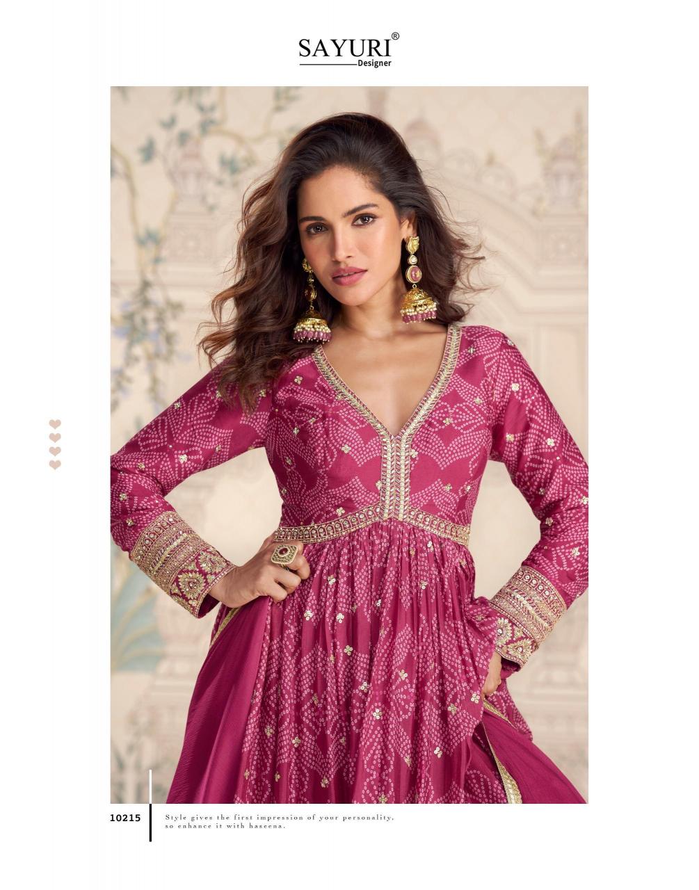 Sayuri Bandhan catalog wholesale designer salwar kameez in surat