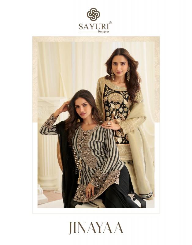 Sayuri Jinayaa catalog Crepe Silk salwar kameez