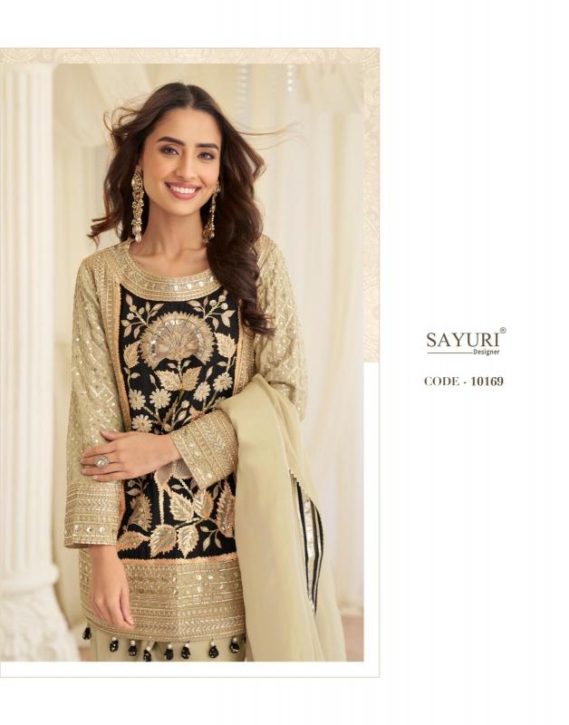Sayuri Jinayaa catalog Crepe Silk salwar kameez