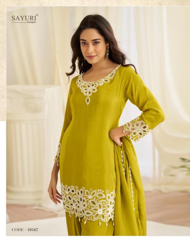 Sayuri Jinayaa catalog Crepe Silk salwar kameez