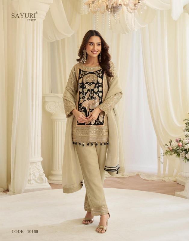 Sayuri Jinayaa catalog Crepe Silk salwar kameez