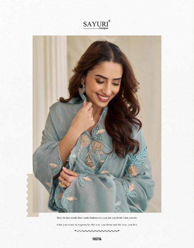 Sayuri Kajal catalog Embnroidered salwar kameez