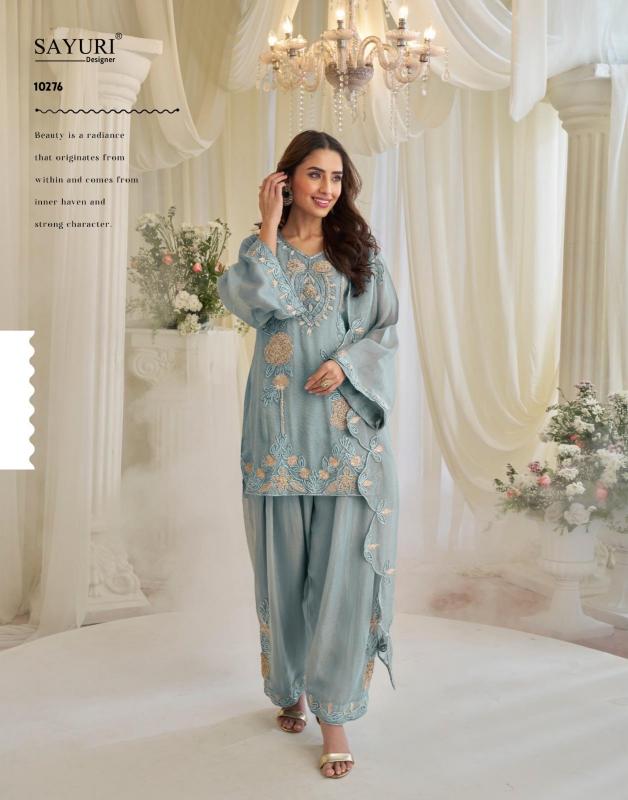 Sayuri Kajal catalog Embnroidered salwar kameez