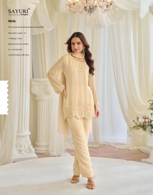 Sayuri Kajal catalog Embnroidered salwar kameez