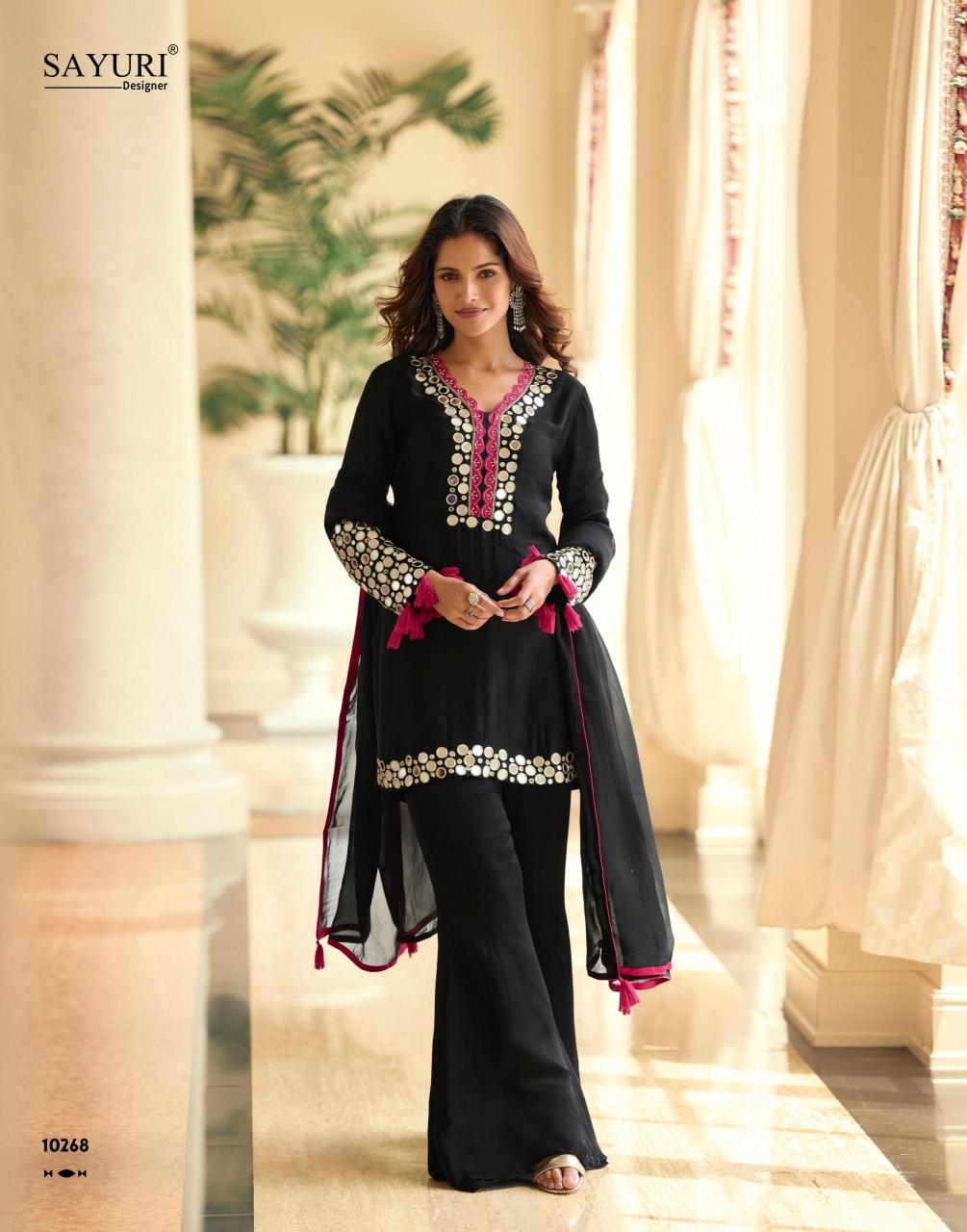 Sayuri Mirror catalog mirror work salwar kameez
