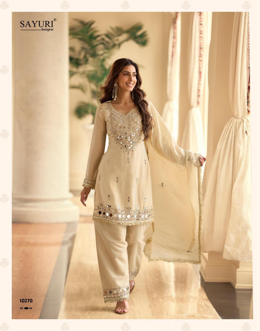 Sayuri Mirror catalog mirror work salwar kameez