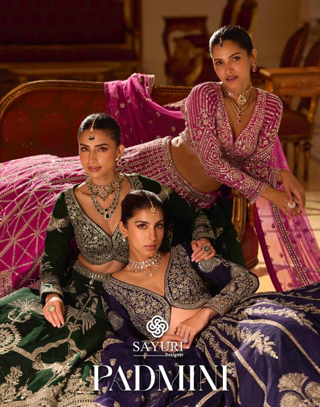 Sayuri Padmini catalog most designer lehenga choli in india