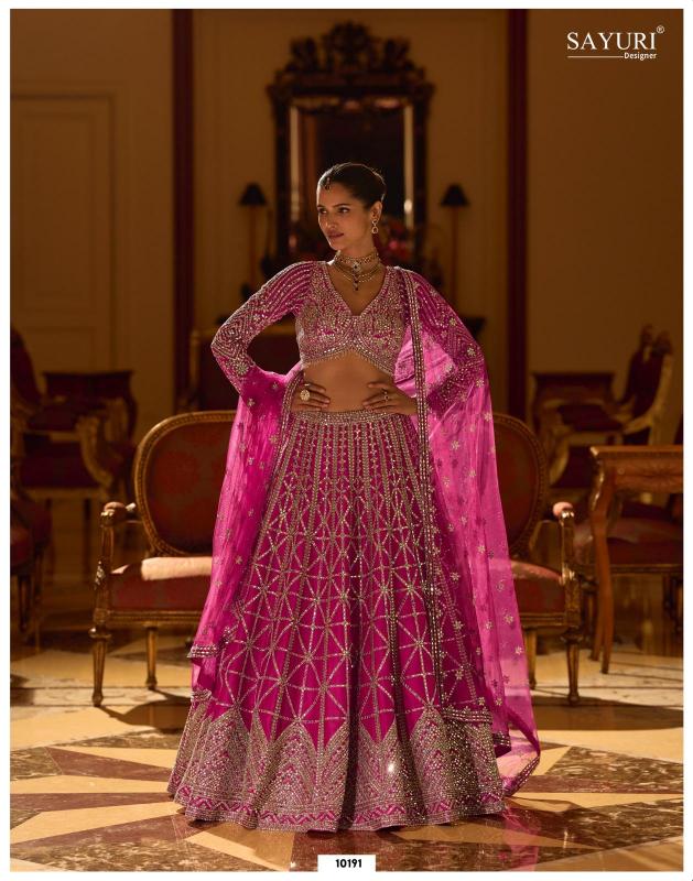 Sayuri Padmini catalog most designer lehenga choli in india