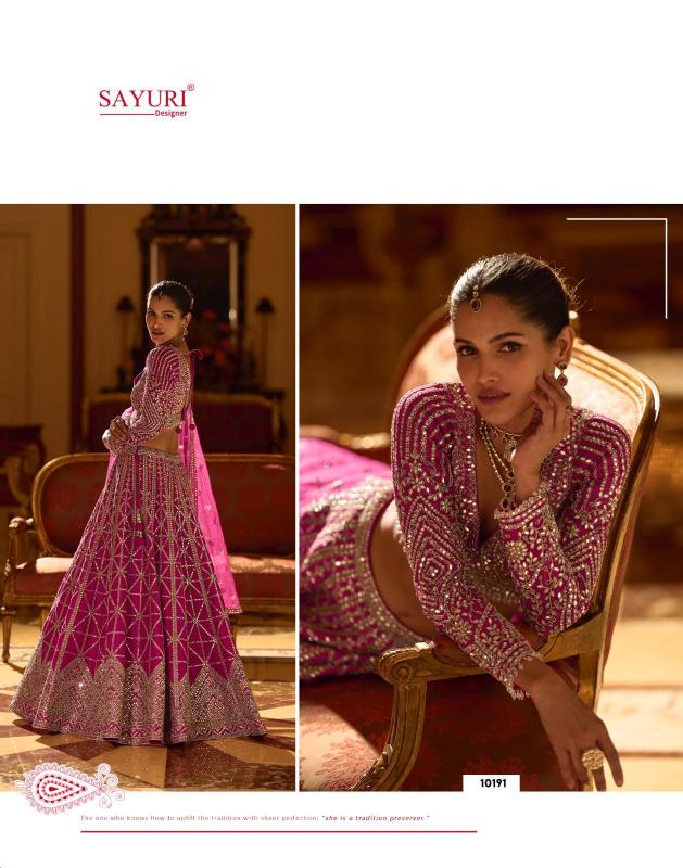Sayuri Padmini catalog most designer lehenga choli in india