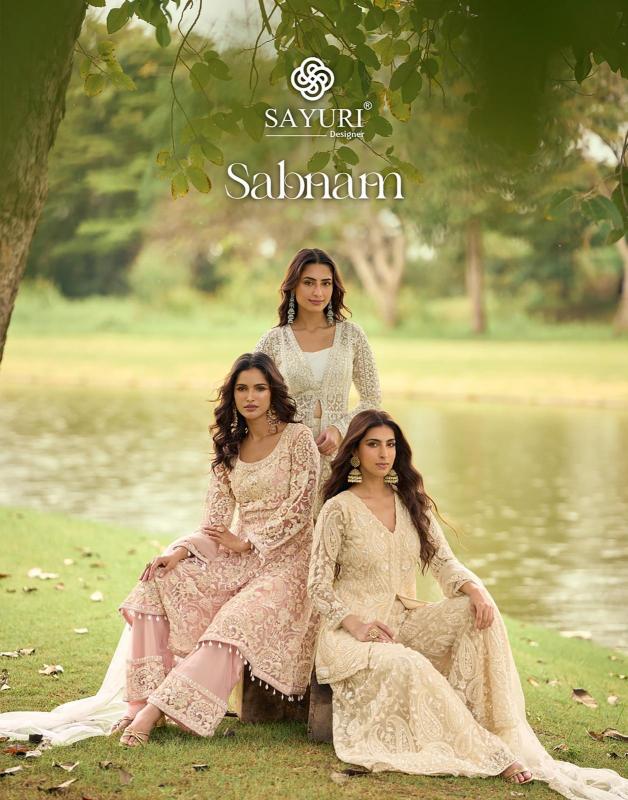Sayuri Sabnam catalog wedding style salwar kameez 