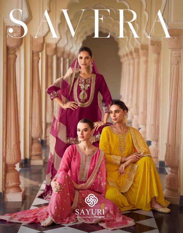 Sayuri Savera catalog premium silk salwar kameez