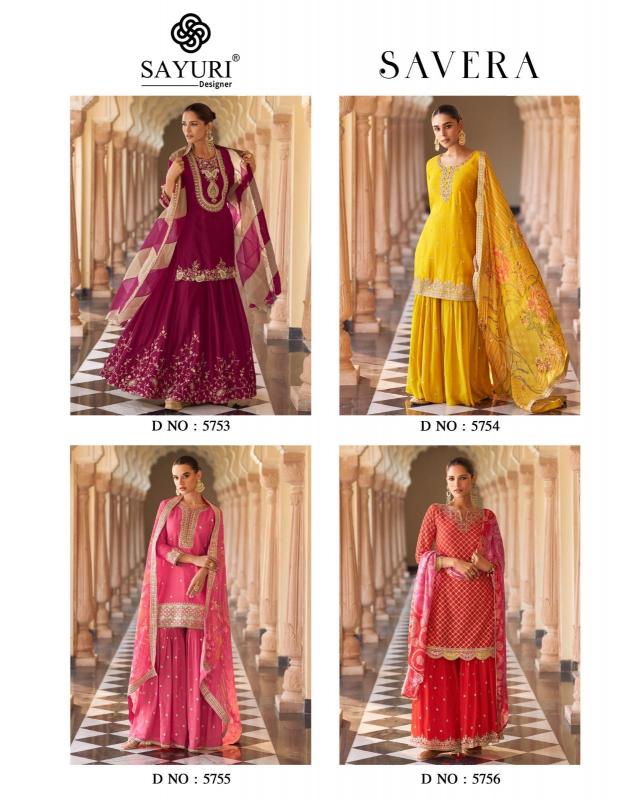 Sayuri Savera catalog premium silk salwar kameez