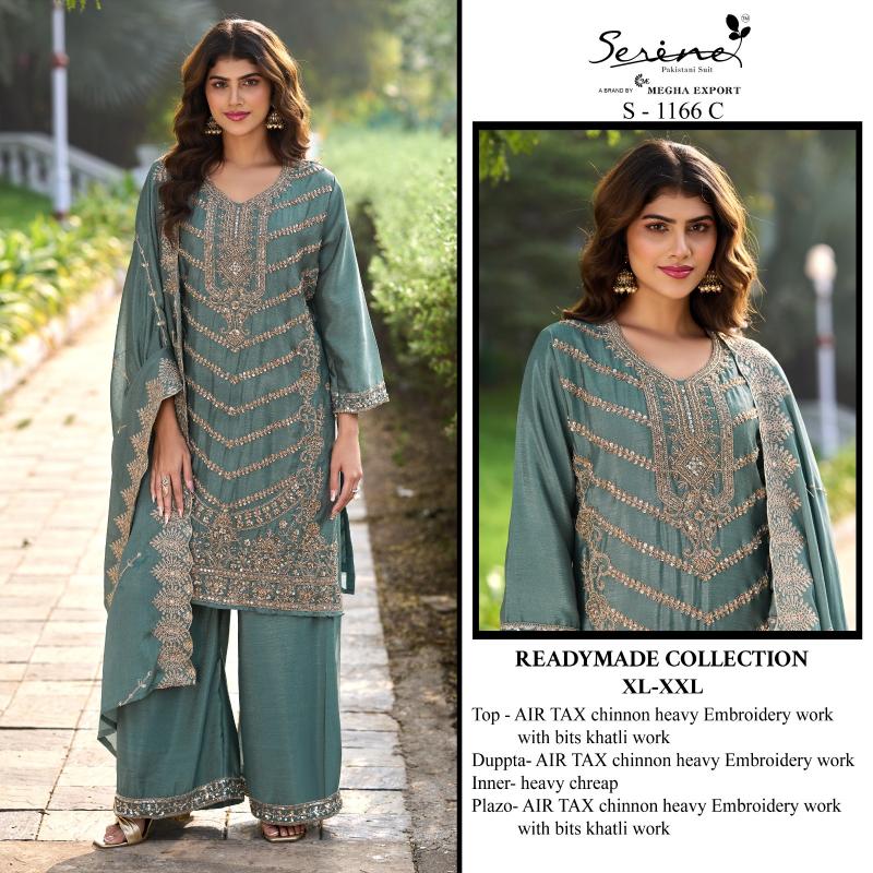 Serine S 1166 catalog chinon pakistani dress