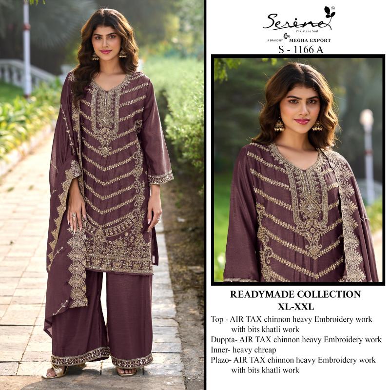 Serine S 1166 catalog chinon pakistani dress