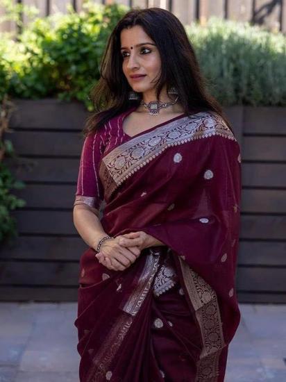 SF 985 sarees soft fabric e commerce product