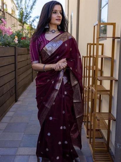 SF 985 sarees soft fabric e commerce product