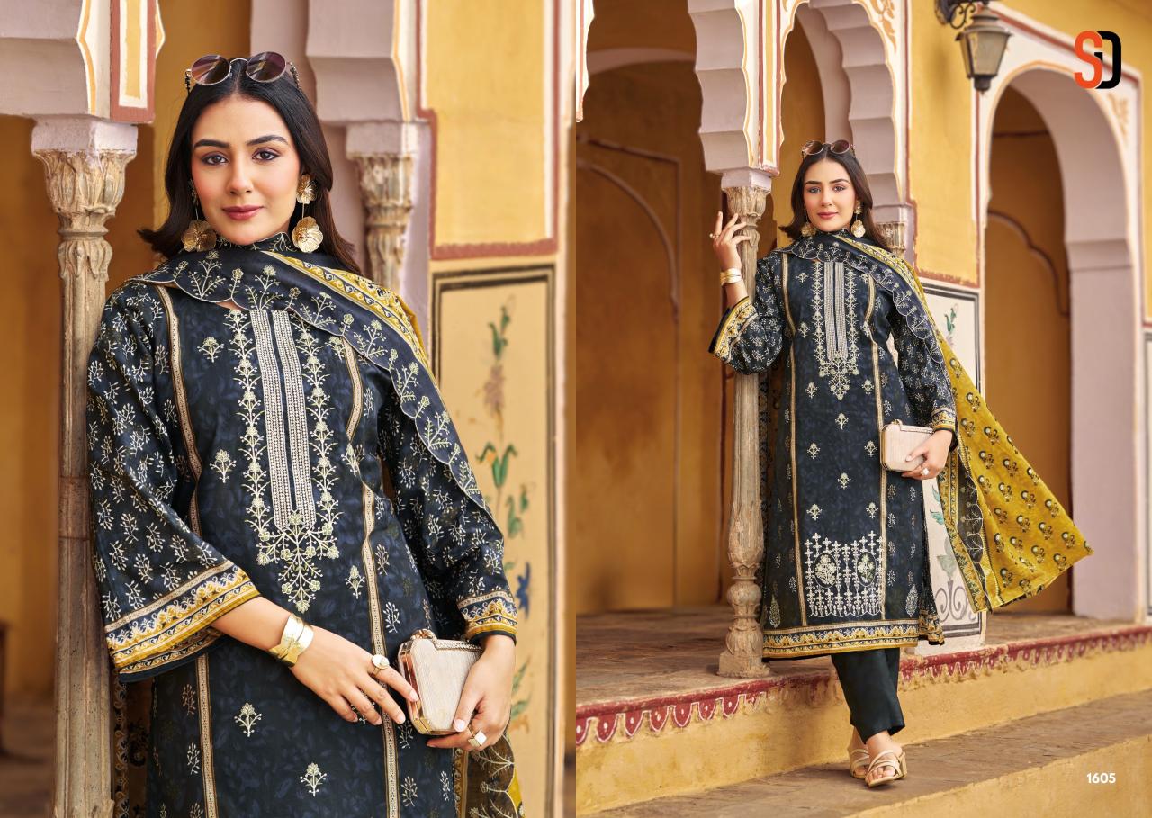 Sharaddha Bin Saeed Vol 16 catalog wholesale dress material dealers in chennai