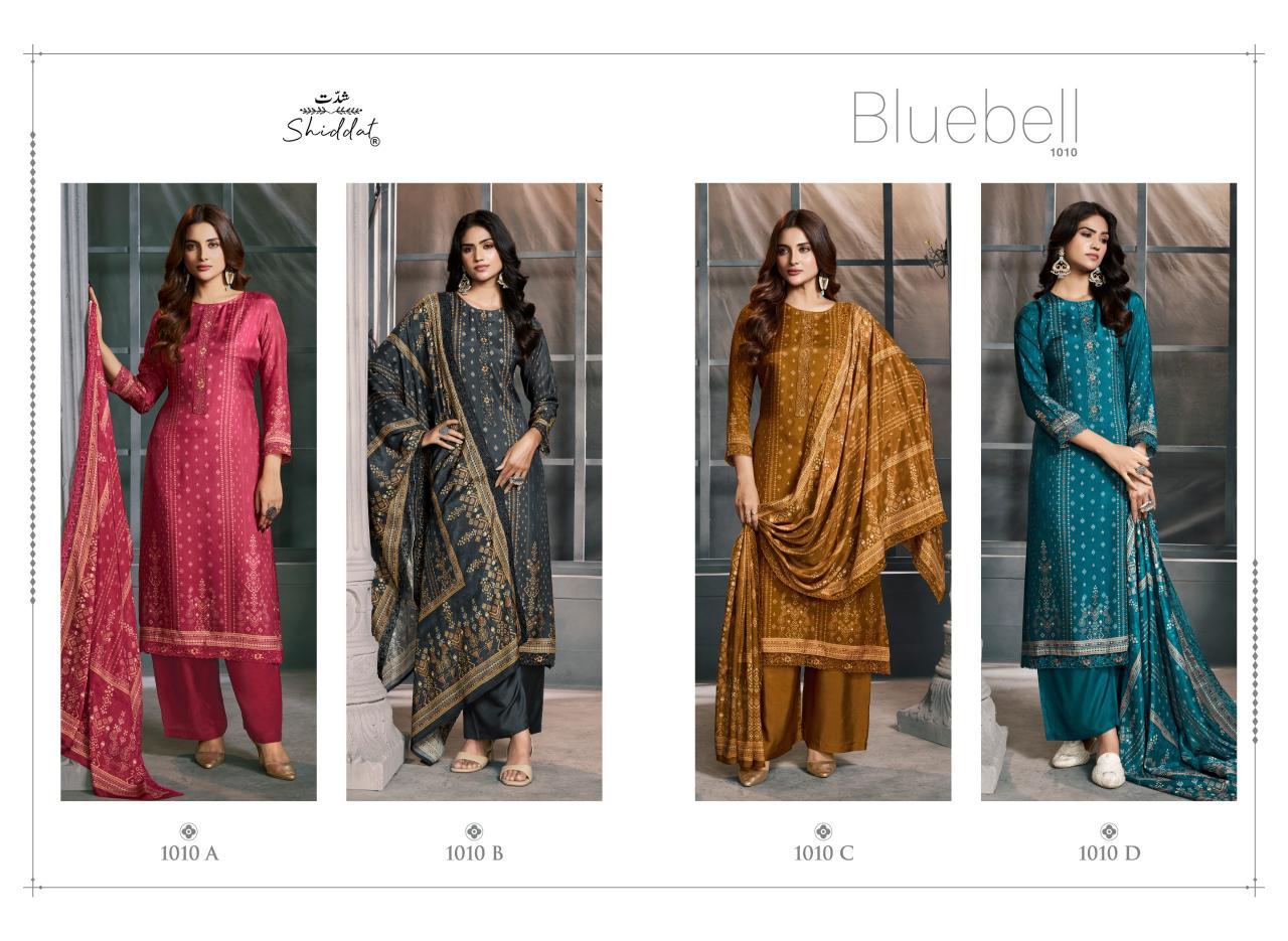 Shiddat Bluebell 1010 catalog salwar kameez