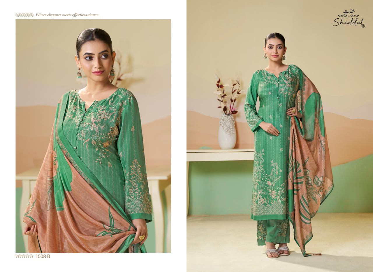 Shiddat Irina 1008 catalog wholesale salwar kameez suits