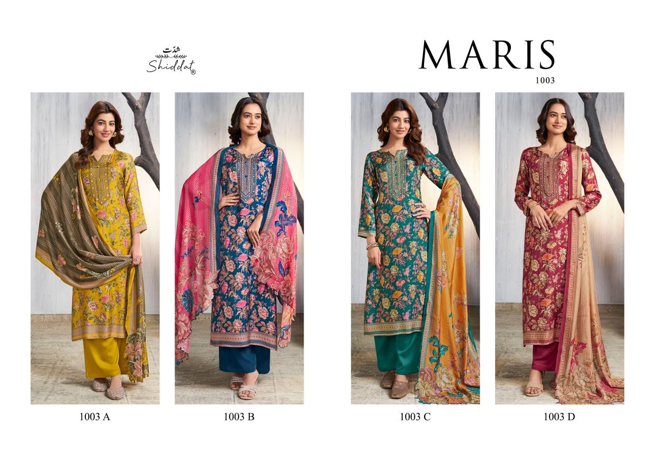 Shiddat Maris 1003 catalog salwar kameez