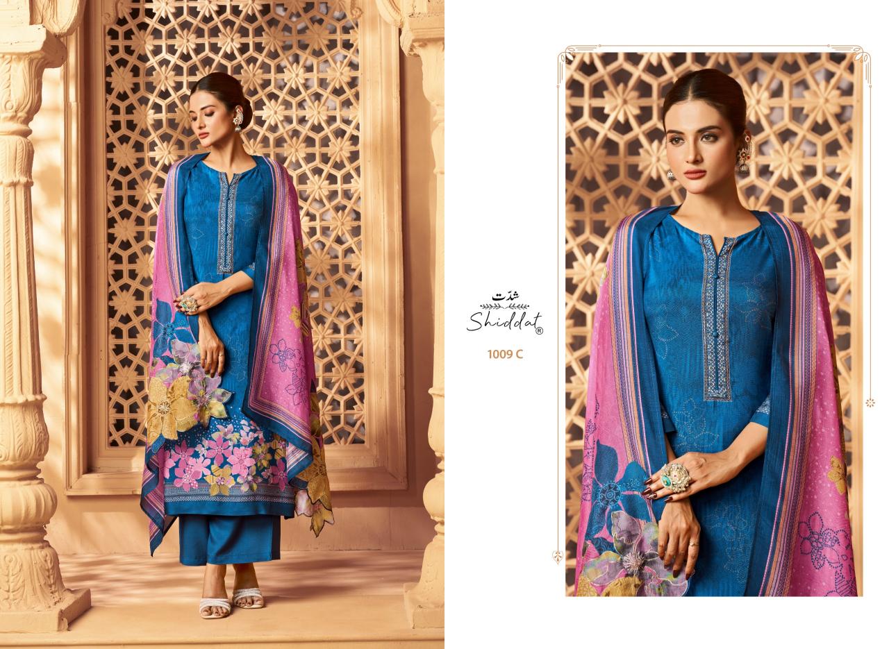 Shiddat Maris 1009 catalog wholesale salwar kameez dealers