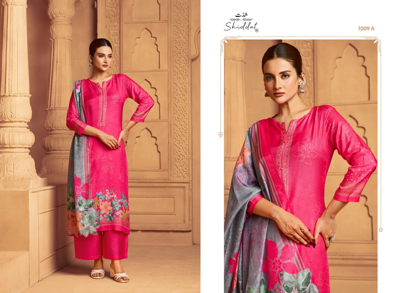 Shiddat Maris 1009 catalog wholesale salwar kameez dealers
