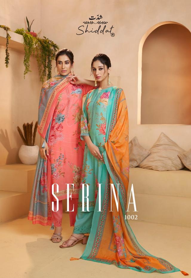 Shiddat Serina 1002 catalog wholesale salwar kameez suits