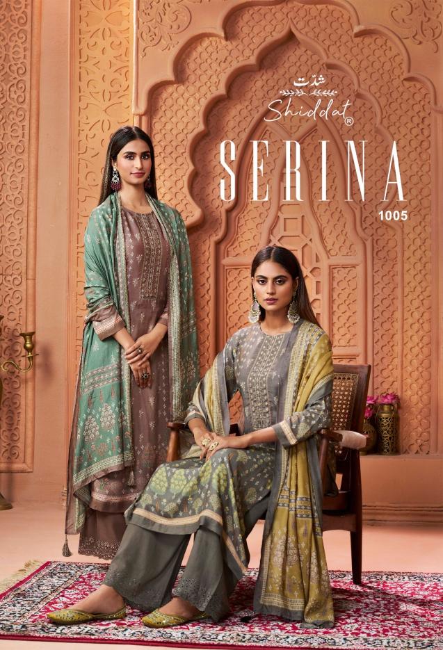 Shiddat Serina 1005 catalog wholesale salwar kameez catalogue with price