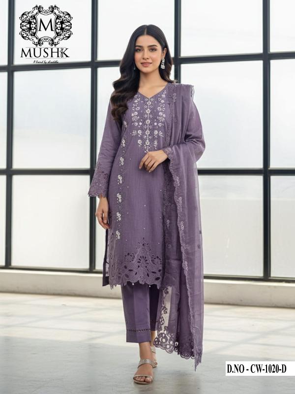 Shrddha Mushk CW 1020 Catalog pakistani ladies suits wholesale