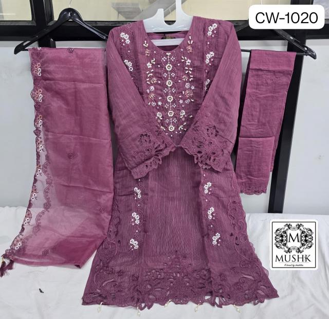 Shrddha Mushk CW 1020 Catalog pakistani ladies suits wholesale