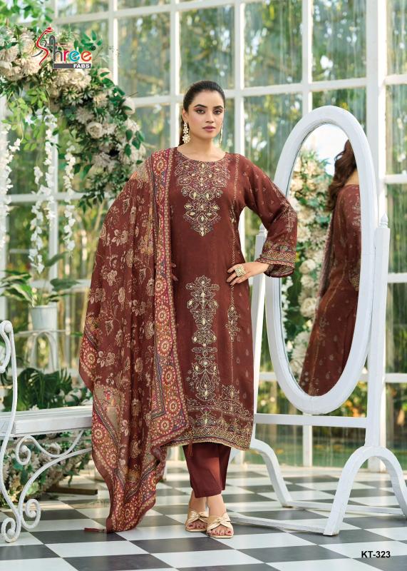 Shree fabs 323 catalog pakistani suits wholesalers in amritsar