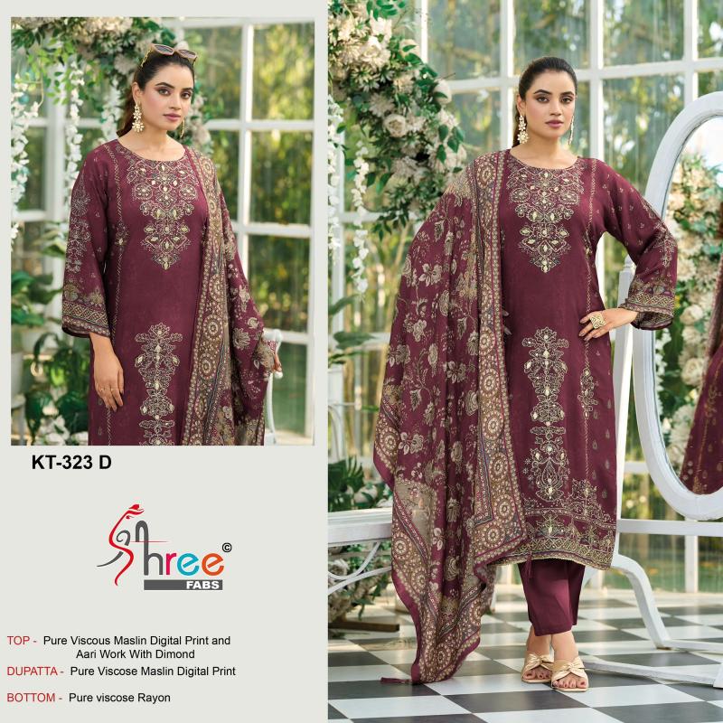 Shree fabs 323 catalog pakistani suits wholesalers in amritsar