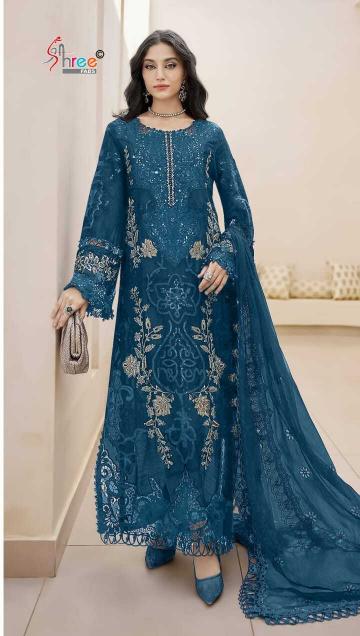 Shree Fabs 5534 Nx 0.2 catalog wholesale pakistani suits in kashmir