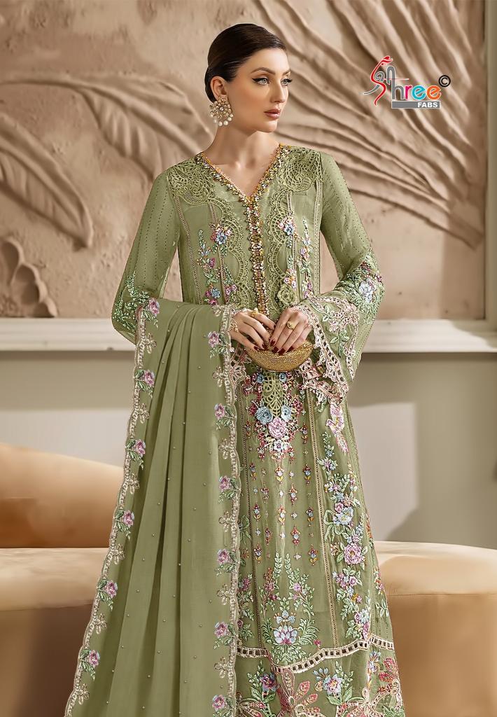 Shree Fabs 5538 Nx catalog pakistani suits online surat