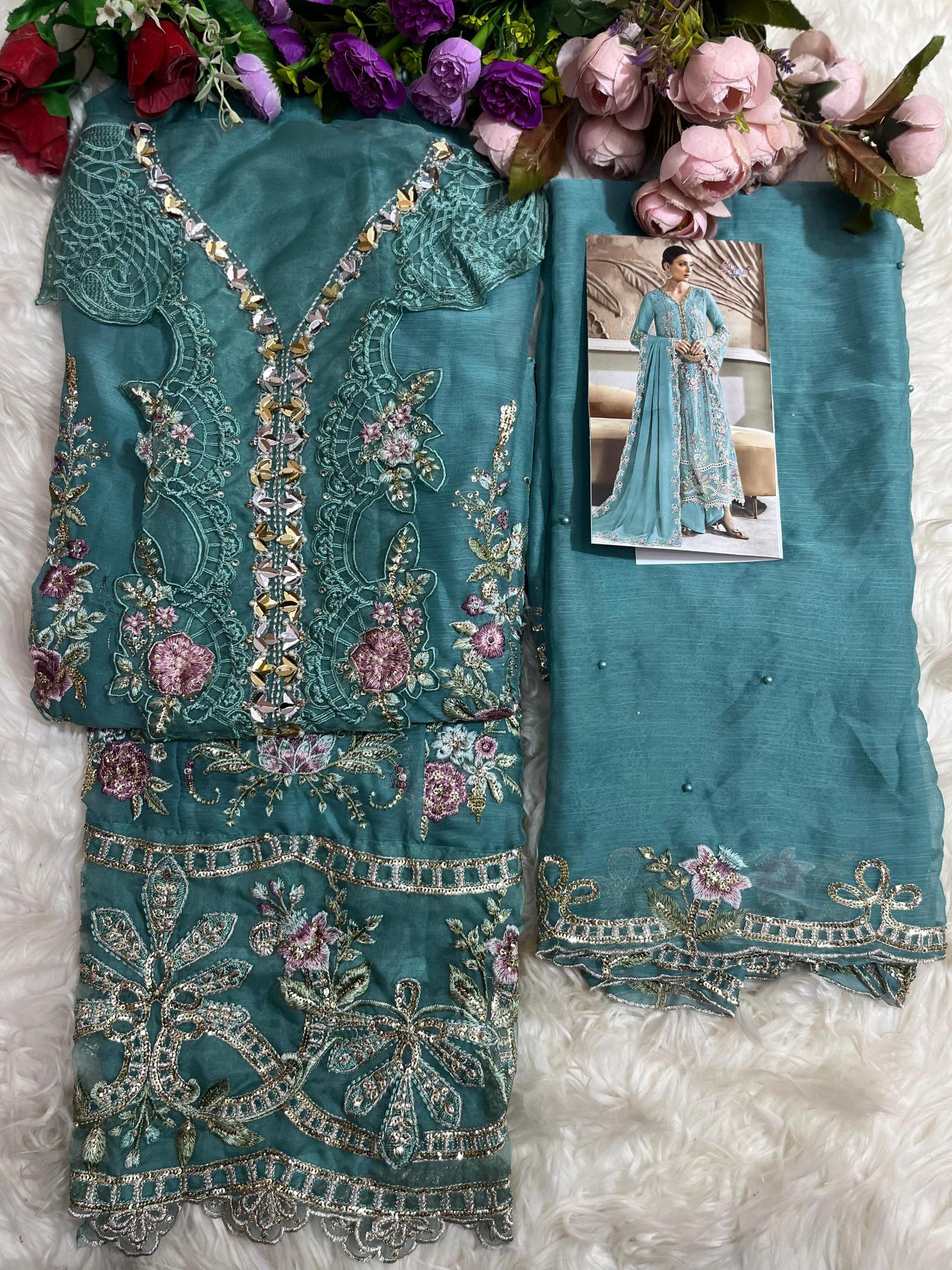 Shree Fabs 5538 Nx catalog pakistani suits online surat