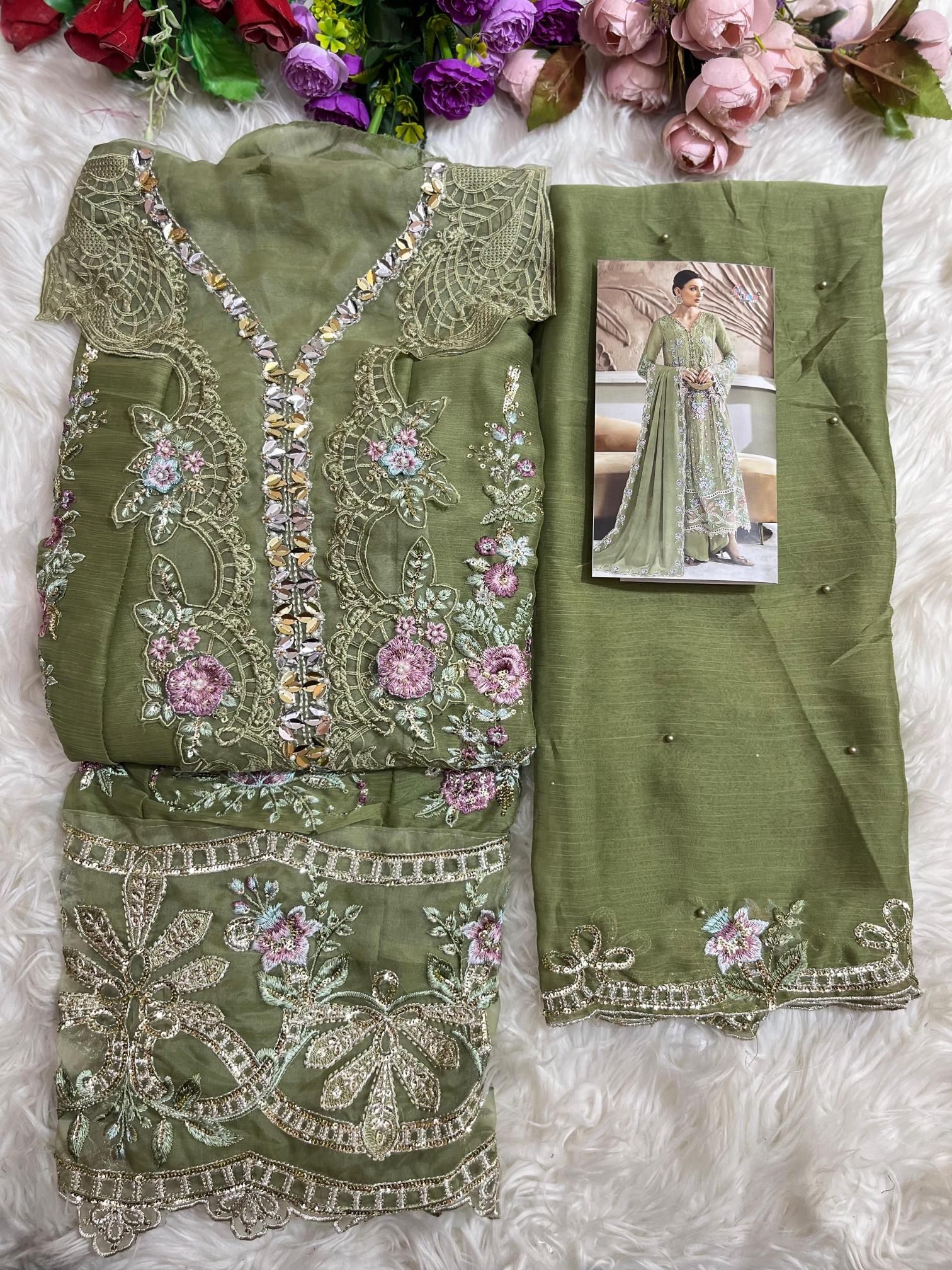 Shree Fabs 5538 Nx catalog pakistani suits online surat