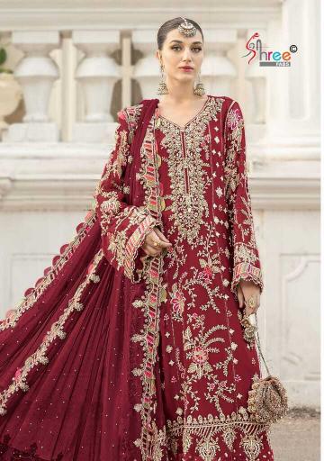 Shree Fabs K 5504 Nx catalog replica pakistani suits