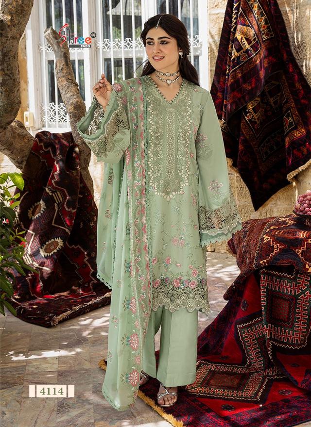 Shree Fabs Kahf Premium Embroidered coll vol 2 catalog Cotton Dupatta wholesale pakistani designer suits