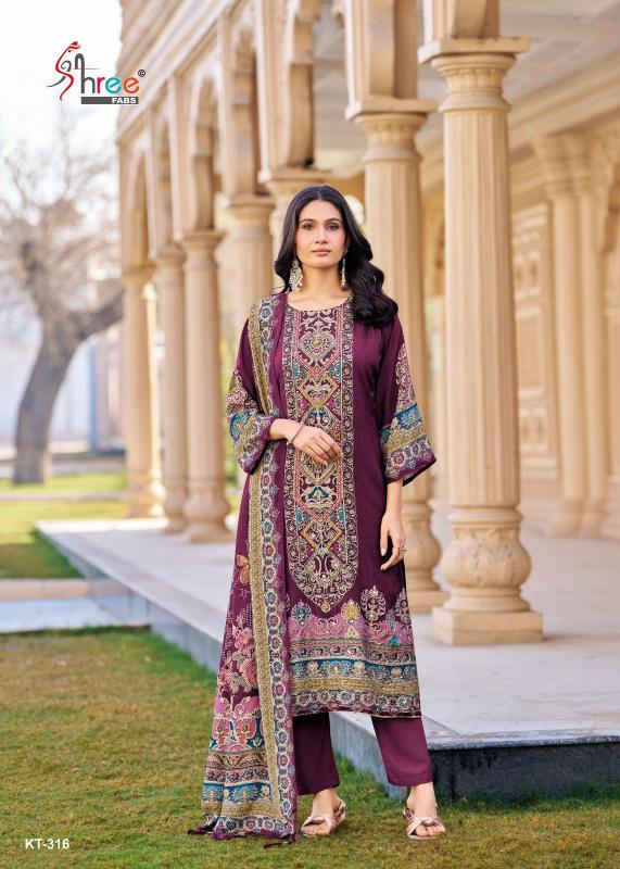 Shree Fabs KT 316 catalog pakistani wholesale suits india