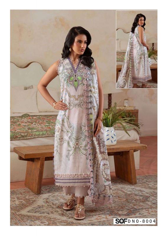 Shree Om Fab Saira Rizwan Vol- 8 – Pakistani Karachi Dress Material