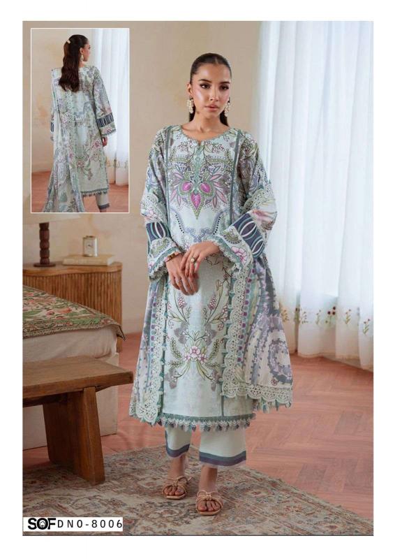 Shree Om Fab Saira Rizwan Vol- 8 – Pakistani Karachi Dress Material